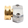 Gilmour 3/4 in. Brass/Zinc Threaded Female Clamp Coupling