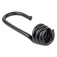 Keeper Black Bungee Cord Hooks 5/16 in. L x 3/8 in. 1 pk (Pack of 10)