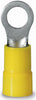 Gardner Bender 4 Ga. Insulated Wire Ring Terminal Yellow 4 pk
