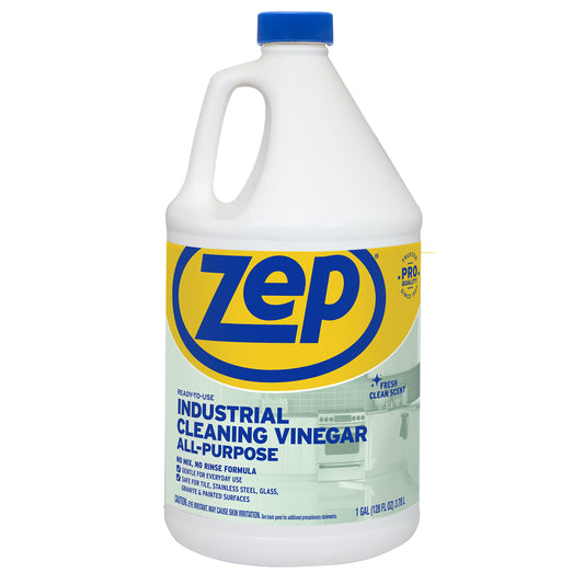 Zep Fresh Clean Scent All Purpose Cleaning Vinegar Liquid 1 gal (Pack of 4)