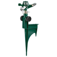 Orbit 56351n Green Zinc Impact Sprinklers On Aluminum Step Spike 2 Count