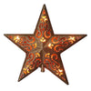 Celebrations 5 Point Star Tree Topper Assorted Metal 1 pk (Pack of 6)