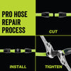 Legacy Flexzilla Pro 250 ft. L X 1/2 in. D Hybrid Polymer Air Hose 300 psi Zilla Green