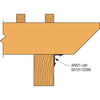 Simpson Strong-Tie 2 in. W X 2 in. L Steel Angle (Pack of 90)