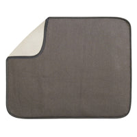 iDesign IDry 18 in. L X 16 in. W X 0.5 in. H Microfiber Drying Mat