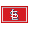MLB - St. Louis Cardinals (STL) 4ft. x 6ft. Plush Area Rug