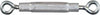 Stanley Hardware N221-754 5/16" x 9" Zinc Plated Eye To Eye Turnbuckle (Pack of 10)