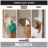 Zinsser WaterTite Bright White Smooth Water-Based Acrylic Copolymer Waterproofing Paint 1 qt.