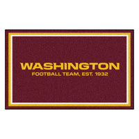 NFL - Washington Redskins 4ft. x 6ft. Plush Area Rug
