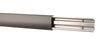Rubbermaid 0.6 in. H X 2.3 in. W X 4 ft. D Silver Metal Hang Rail
