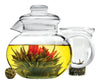 Primula Blossom Clear Glass Teapot