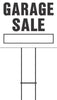 Hy-Ko English Garage Sale Sign Plastic 24 in. H x 20 in. W (Pack of 5)
