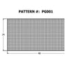Alexandria Moulding 3/16 in. X 24 in. W X 4 ft. L Medium Fiberboard (MDF) Peg Board