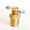 3/8 in. MPT Brass Drain Cock with External Seat (Pack of 5)