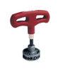 Milescraft Red Alloy Steel Hex Impact Hook Driver 4 L in.