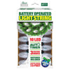 Magic Seasons LED White 10 ct String Christmas Lights (Pack of 12)
