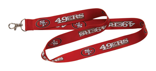 Hillman NFL Polyester Assorted Decorative Key Chain Lanyard (Pack of 6).