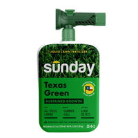 Sunday Texas Green All-Purpose Lawn Fertilizer For All Grasses 5000 sq ft (Pack of 4)