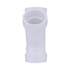 Charlotte Pipe Schedule 40 1-1/2 in. Hub X 1-1/2 in. D Hub PVC Double Wye 1 pk