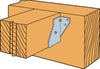 Simpson Strong-Tie 2 in. H x 4.5 in. W 18 Ga. Galvanized Steel Joist Hanger (Pack of 25)