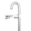 Hampton Small Zinc-Plated Silver Zinc 1 in. L J-Bolt 375 lb. 1 pk (Pack of 10)