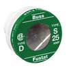 Bussmann 25 amps Dual Element Tamper Proof Plug 4 pk - Deal of The Week