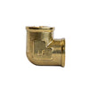 3/8 in. FPT X 1/4 in. D FPT Brass 90 Degree Elbow (Pack of 5)
