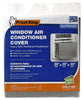 Frost King 20 in. H x 28 in. W Polyethylene Gray Square Window Air Conditioner Cover (Pack of 12)