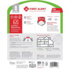 First Alert Slim Battery-Powered Electrochemical/Photoelectric Smoke and Carbon Monoxide Detector 1 (Pack of 4)