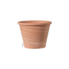 Duo Planter, Round, White Clay, 8-In. (Pack of 10)