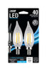 LED CA10 E12 DL 40W 2PK