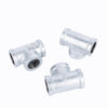 BK Products 3/8 in. FPT x 3/8 in. Dia. FPT Galvanized Malleable Iron Tee (Pack of 5)