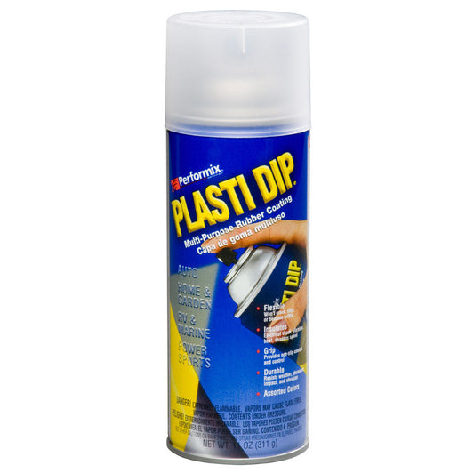 Plasti Dip Flat/Matte Clear Multi-Purpose Rubber Coating 11 oz. (Pack of 6)