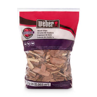 Weber Mesquite Wood Smoking Chips 192 Cu In All Natural Bold Smoke Flavor for Grilling and Smoking