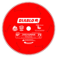 Diablo 12 in. Dia. x 1 in. Carbide Circular Saw Blade 72 teeth 1 pk