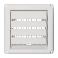 Deflect-O Fresh Air Intake 4 in. D White Aluminum/Plastic Vent Dryer Hood