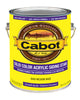 Cabot Solid 0808 Medium Base Water-Based Acrylic Solid Color Acrylic Deck Stain 1 gal. (Pack of 4)