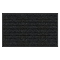 Multy Home Platinum 4 ft. L X 6 ft. W Charcoal Ribbed Polyethylene Utility Mat