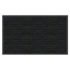 Multy Home Platinum 4 ft. L X 6 ft. W Charcoal Ribbed Polyethylene Utility Mat