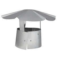 Imperial Manufacturing Galvanized Steel Chimney Rain Cap 3-4 in. (Pack of 4)