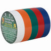 Duck 1/2 in. W x 20 ft. L Multicolored Vinyl Electrical Tape (Pack of 12)
