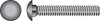 Hillman 5/16 in. X 4 in. L Stainless Steel Carriage Bolt 25 pk
