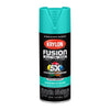 Krylon Fusion All-In-One Satin Beach Glass Paint + Primer Spray Paint 12 oz (Pack of 6).