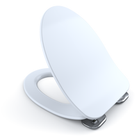 Toto Slim Elongated Softclose Seat Cotton White