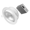 Feit White 6 in. W Aluminum LED Canless Recessed Downlight 10.3 W
