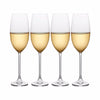 Mikasa Julie 16-1/2 oz Clear Crystal Wine Glass Set