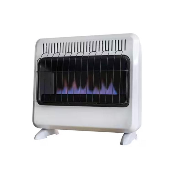 Calentador de pared Mr. Heater para gas natural/propano, 1000 pies cuadrados, 30000 BTU