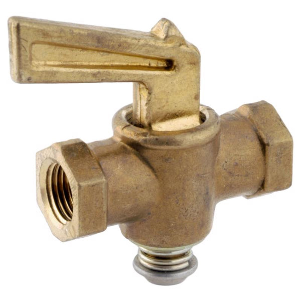 Anderson Metals 1/4 in. FIP in. X 1/4 in. D FIP Brass Pipe Valve (Pack of 5)