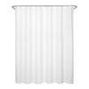 Zenna Home 72 in. H X 70 in. W White Shower Curtain Cotton (Pack of 3)
