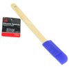 Chef Craft 1-1/4 in. W x 9.5 in. L Red/Brown Silicone/Wood Spatula (Pack of 3)